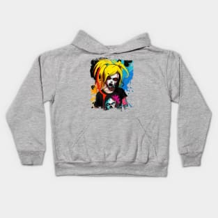 Zombie Teenage Girl Halloween Kids Hoodie